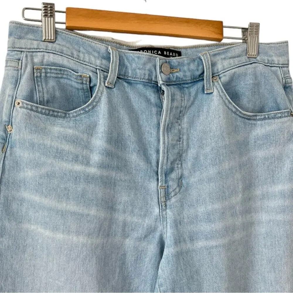 Veronica Beard Jeans Blake Classic Straight High Rise - Picture 4 of 11